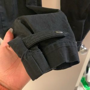 Black Express cargo pants